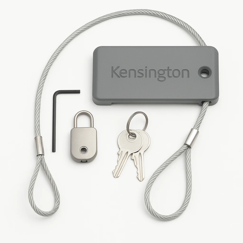 Kensington Security Slot Adapter Kit - Kit de seguridad del sistema - gris