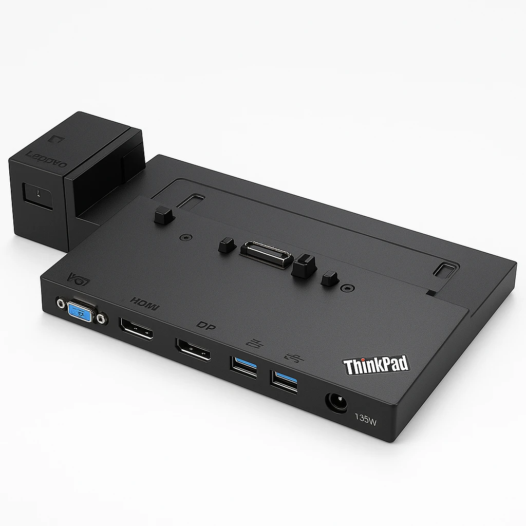 Lenovo ThinkPad Ultra Docking Station - Estación de conexión - VGA, HDMI, 2 x DP - 135 vatios - Italia