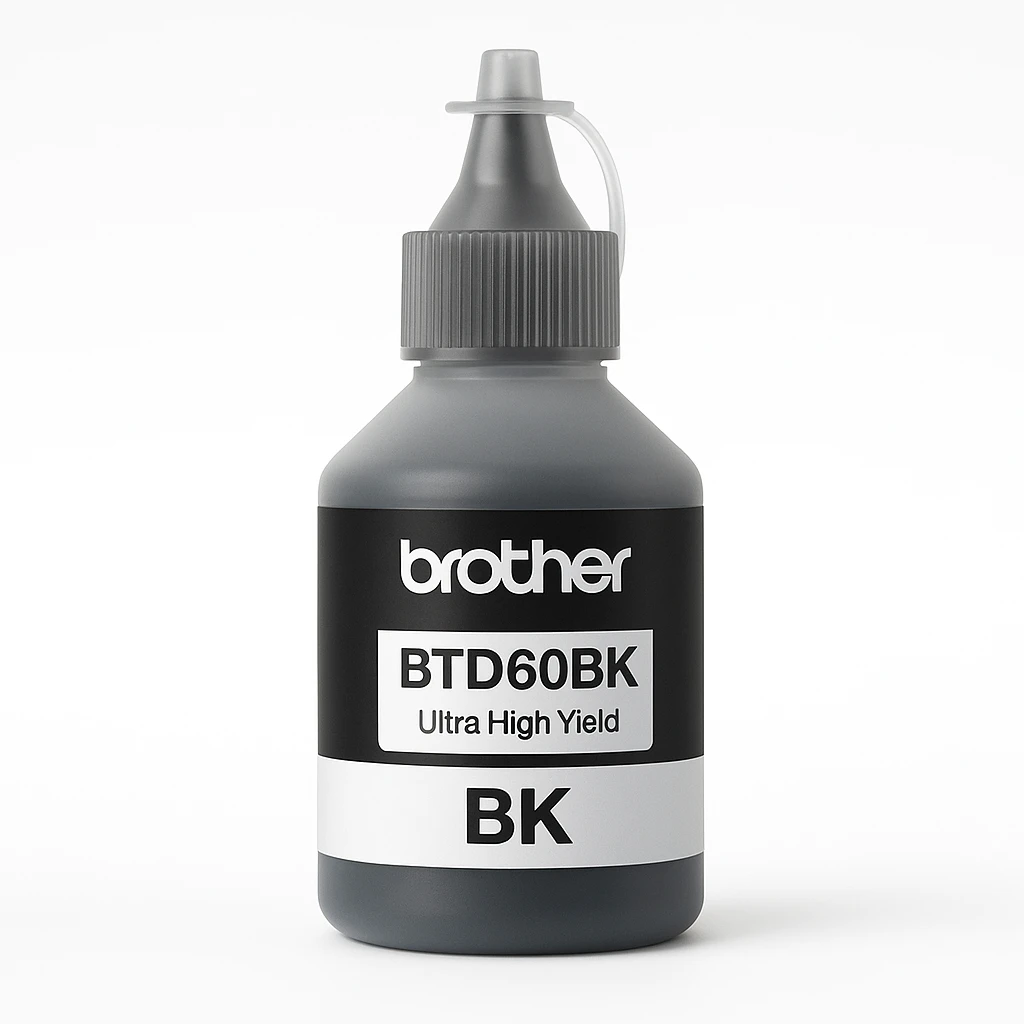 Brother BTD60BK - Ultra High Yield - negro - original - recarga de tinta - para Brother DCP-T220, T310, T420, T425, T510, T520, T525, T720, T820, MFC-T4500, T910, T920