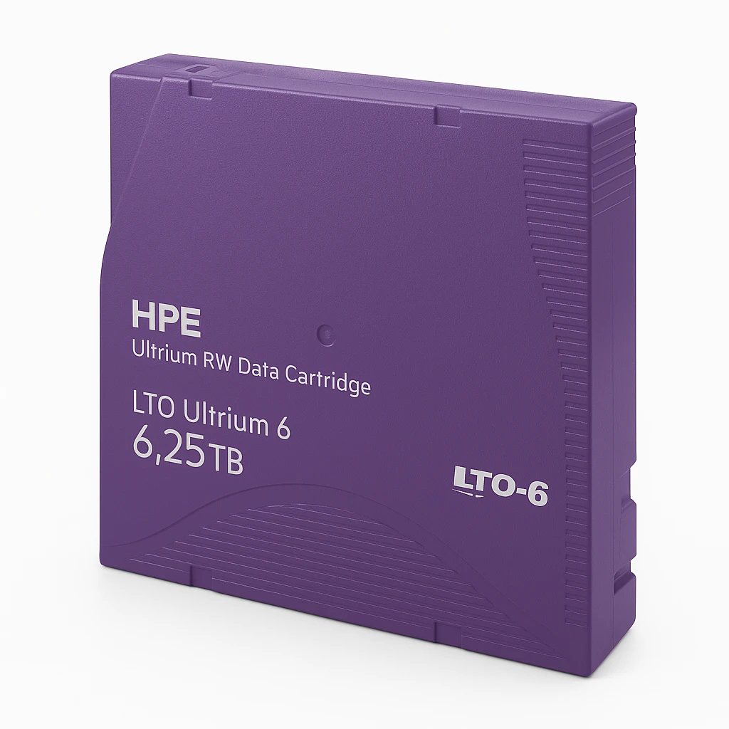 HPE Ultrium RW Data Cartridge - LTO Ultrium 6 6.25 TB - púrpura - para StoreEver 6250, LTO-6, MSL2024, MSL4048, MSL8096; StoreEver 1/8 G2