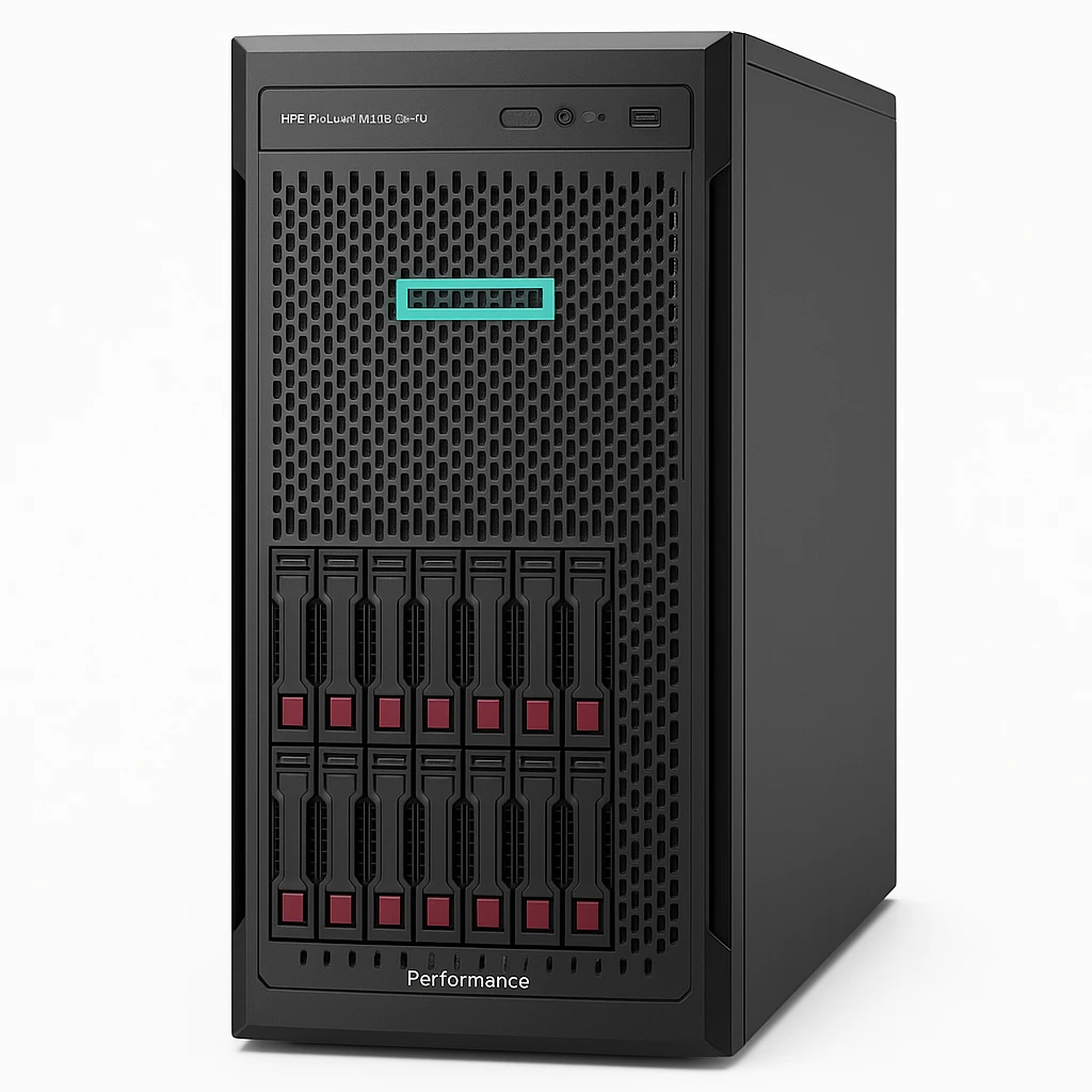 HPE ProLiant ML110 Gen10 Performance - Servidor - torre - 4.5U - 1 vía - 1 x Xeon Bronze 3106 / 1.7 GHz - RAM 16 GB - SATA - hot-swap 3.5" bahía(s) - sin disco duro - Gigabit Ethernet - monit