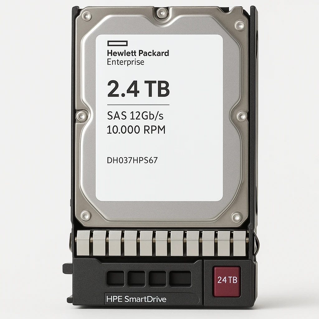 HPE Enterprise - Disco duro - 2.4 TB - hot-swap - 2.5" SFF - SAS 12Gb/s - 10000 rpm - con HPE SmartDrive carrier
