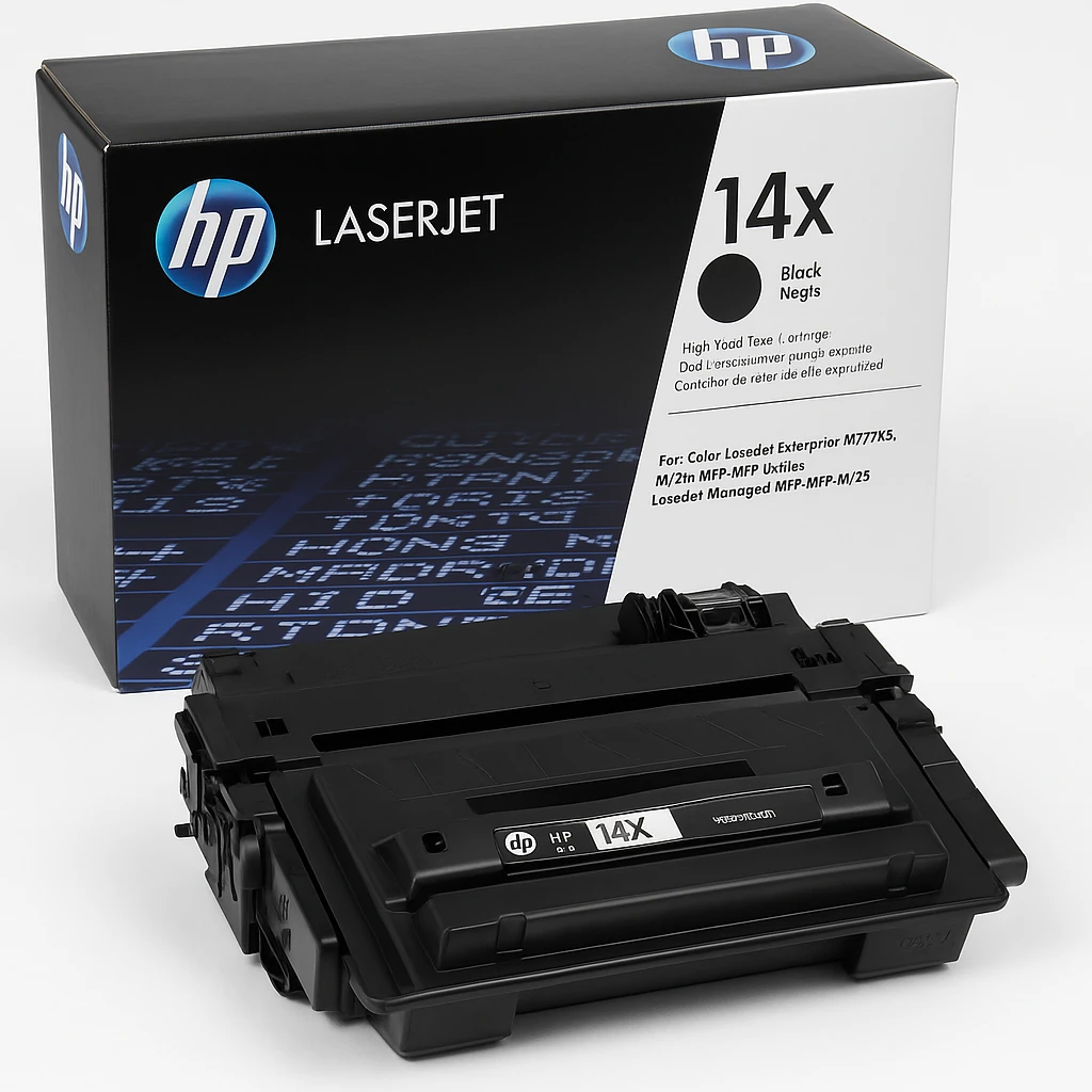 HP 14X - Alto rendimiento - negro - original - LaserJet - cartucho de tóner (CF214X) - para Color LaserJet M725; LaserJet Enterprise 700, M712, MFP M725; LaserJet Managed MFP M725