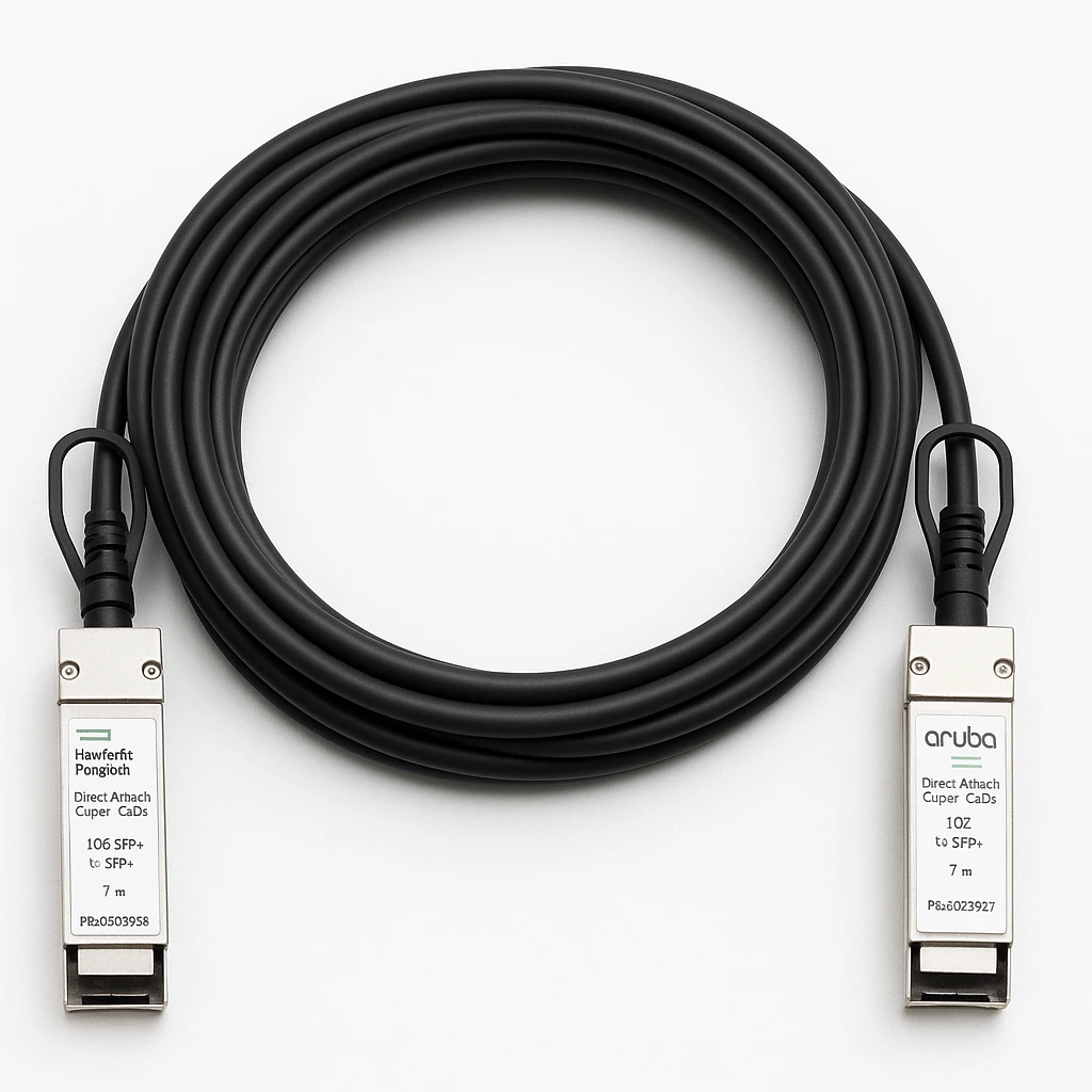 HPE Aruba Direct Attach Copper Cable - Cable de conexión directa 10GBase - SFP+ a SFP+ - 7 m - para HPE Aruba 2930M 24 Smart Rate POE+ 1-Slot, 8320
