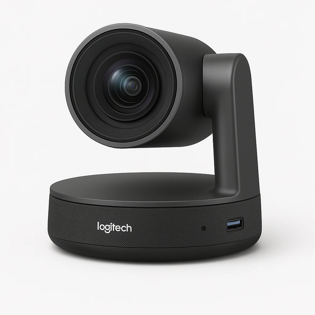 Logitech Rally - Cámera de conferencias - PTZ - color - 3840 x 2160 - 1080p, 4K - motorizado - USB 3.0 - H.264