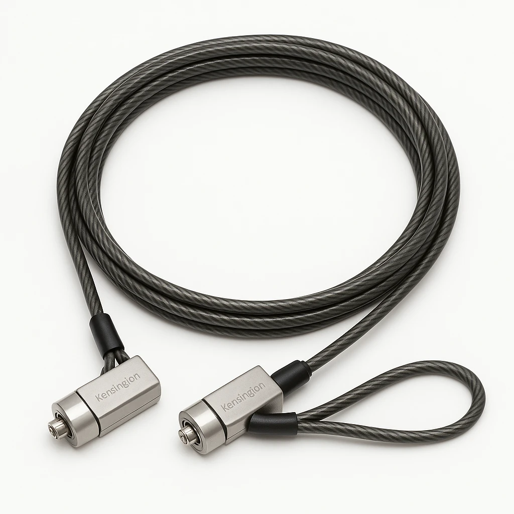 Kensington MicroSaver 2.0 Twin Head - Bloqueo de cable de seguridad - 2.5 m
