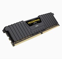 CORSAIR Vengeance LPX - DDR4 - módulo - 8 GB - DIMM de 288 contactos - 3000 MHz / PC4-24000 - CL16 - 1.35 V - sin búfer - no ECC - negro