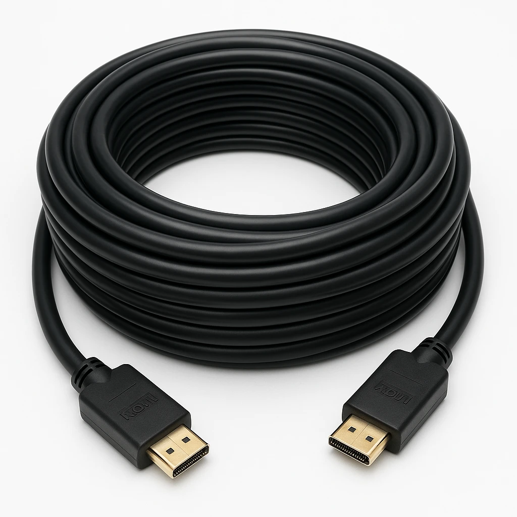 Eaton Tripp Lite Series High-Speed HDMI Cable, Digital Video with Audio (M/M), Black, 50 ft. (15.24 m) - Cable HDMI - HDMI macho a HDMI macho - 15.2 m - doble blindado - negro - compatibilida