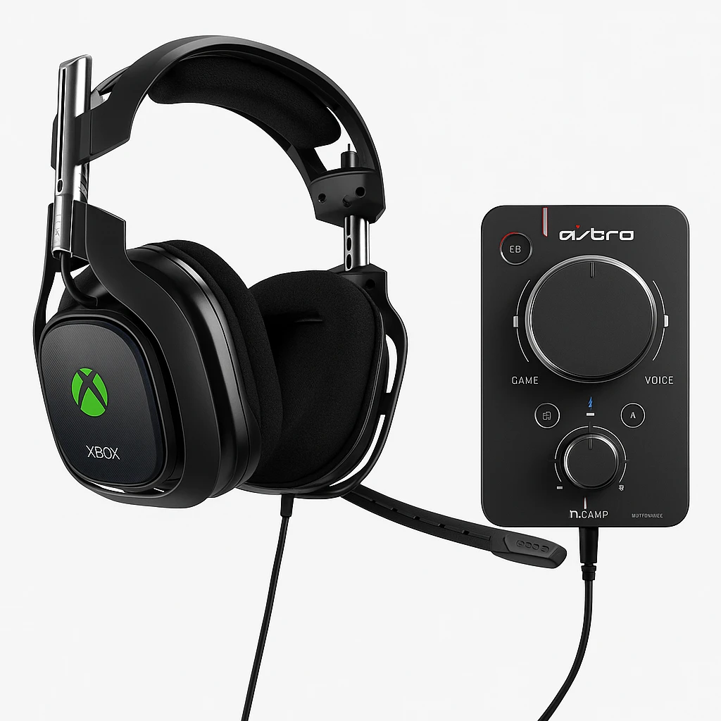 ASTRO A40 TR - For Xbox One - auricular - tamaño completo - cableado - conector de 3,5 mm - con Astro MixAmp Pro TR
