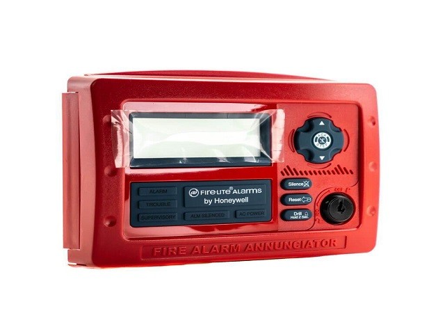 Firelite - LCD Annunciator - Video - 80 Char Red