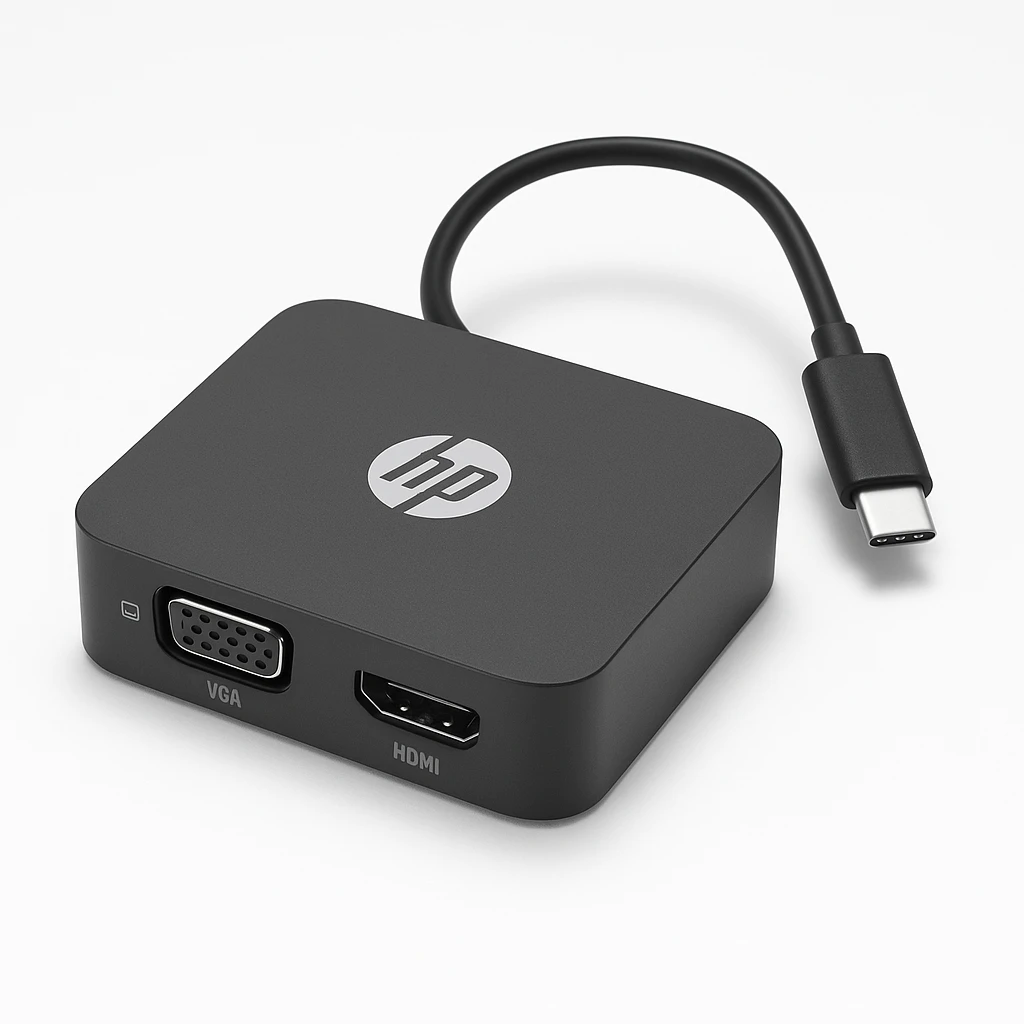 HP USB-C mini Dock - Estación de conexión - USB-C - VGA, HDMI - 1GbE - Estados Unidos