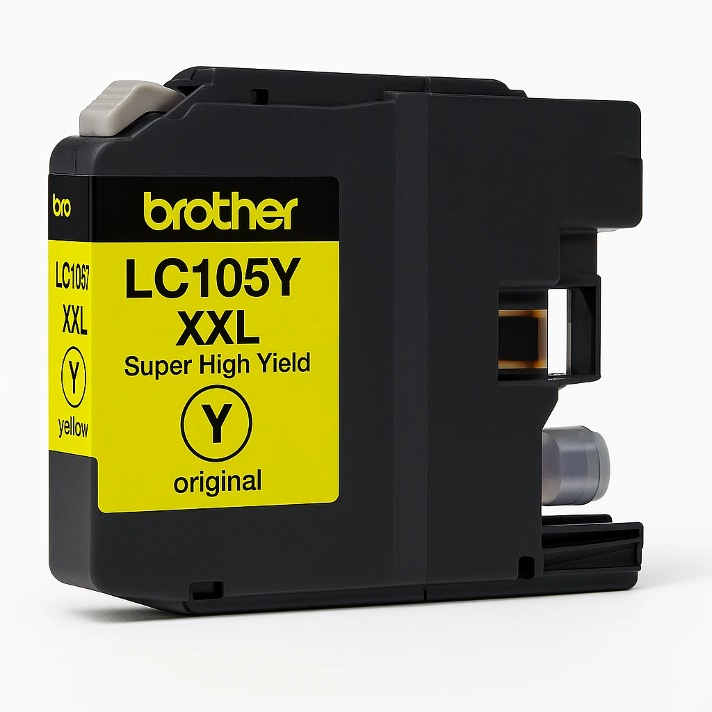 Brother LC105Y XXL - Súper Alto Rendimiento - amarillo - original - cartucho de tinta - para Brother MFC-J4310, J4410, J4510, J4610, J4710, J6520, J6720, J6920