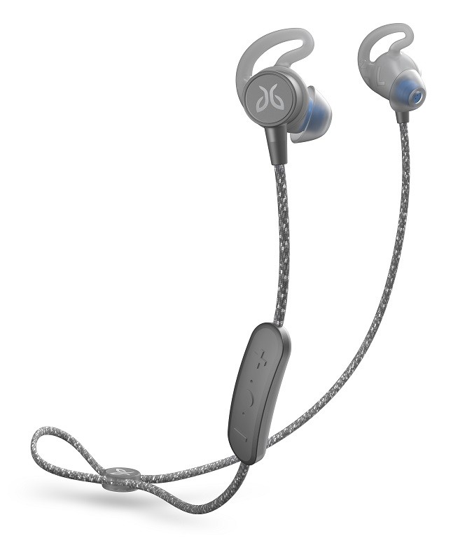 Jaybird Tarah - Auriculares internos con micro - en oreja - Bluetooth - inalámbrico - aislamiento de ruido - jade, gris aureola