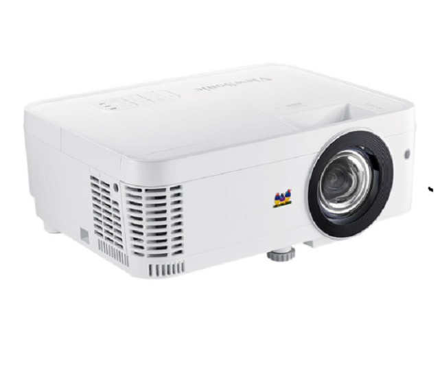 ViewSonic PX706HD - Proyector DLP - 3D - 3000 ANSI lumens - Full HD (1920 x 1080) - 16:9 - 1080p - objetivo con zoom para distancias cortas
