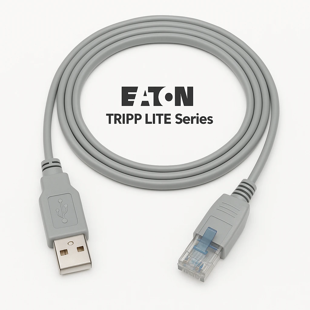 Eaton Tripp Lite Series USB to RJ45 Cisco Serial Rollover Cable, USB Type-A to RJ45 M/M, 6 ft - Adaptador serie - USB - gris
