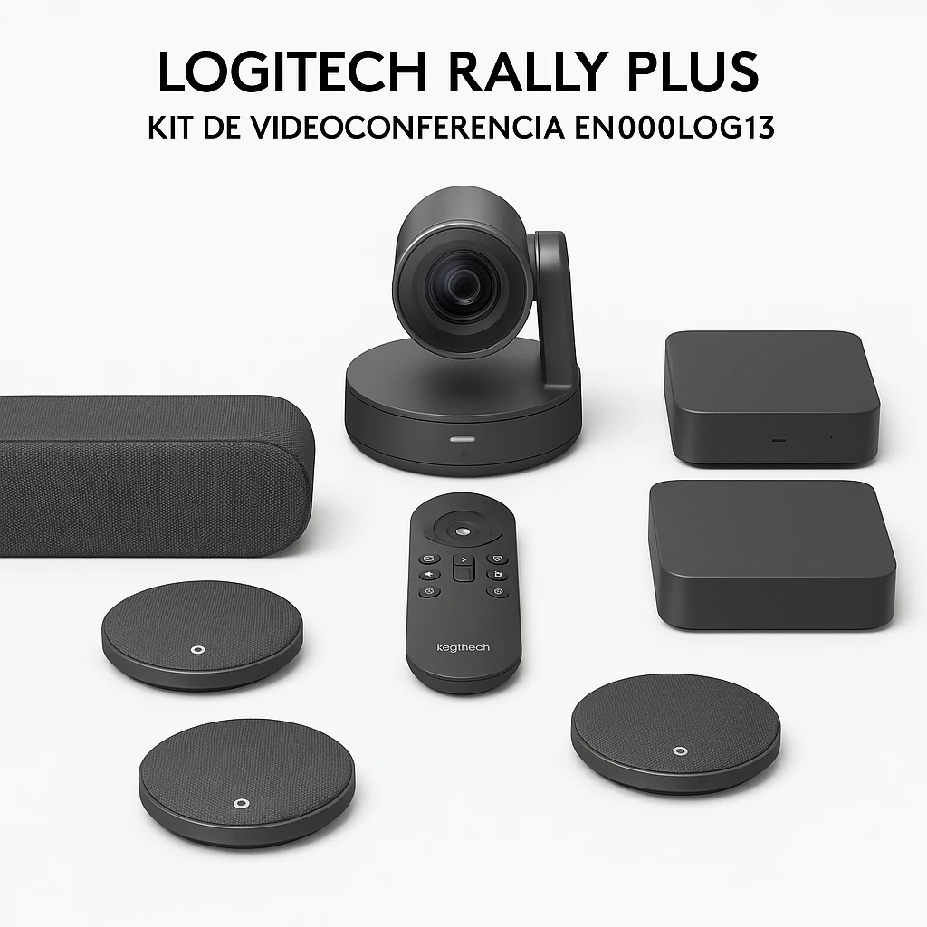Logitech Rally Plus - Kit de videoconferencia