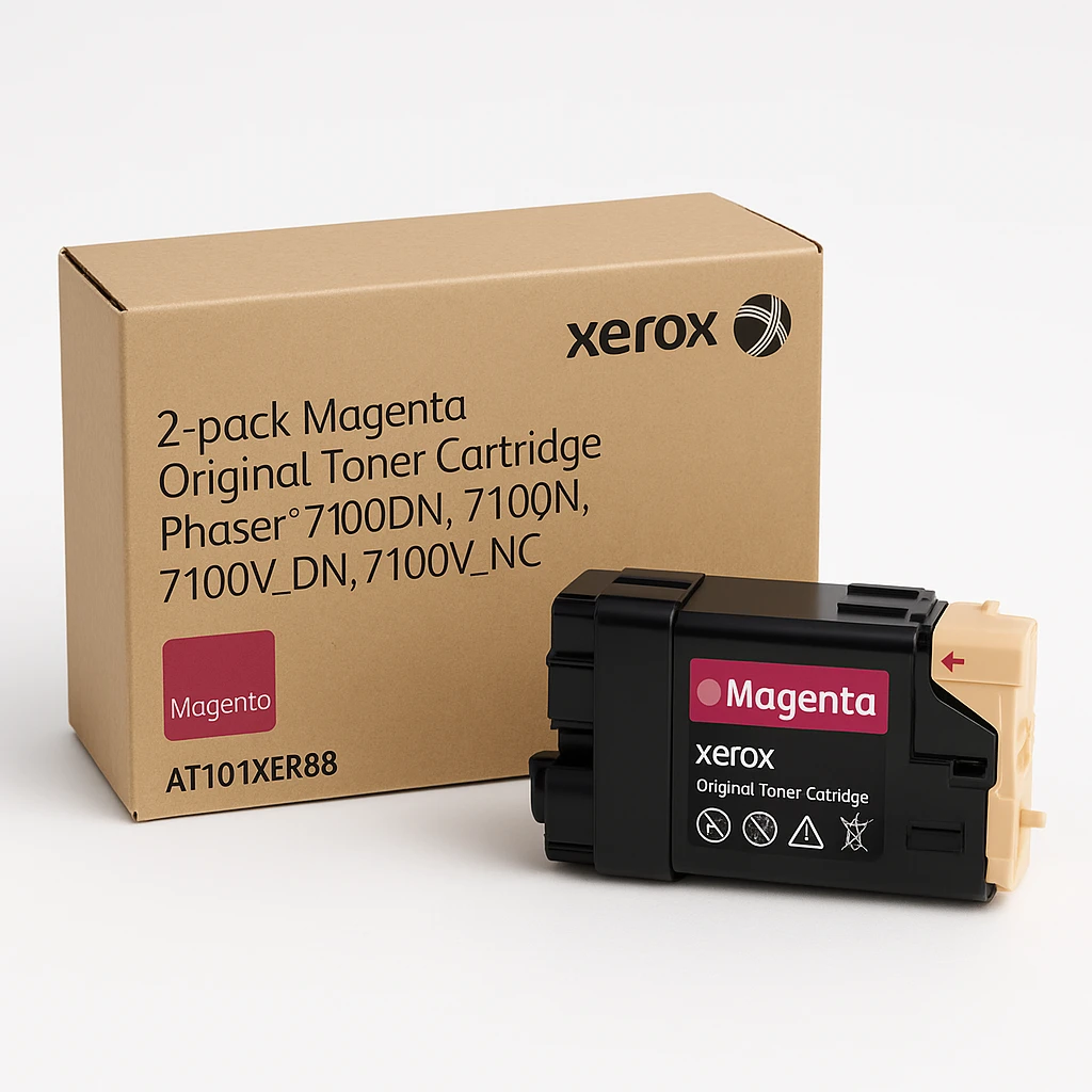 Xerox - Paquete de 2 - magenta - original - cartucho de tóner - para Phaser 7100DN, 7100N, 7100V_DN, 7100V_NC