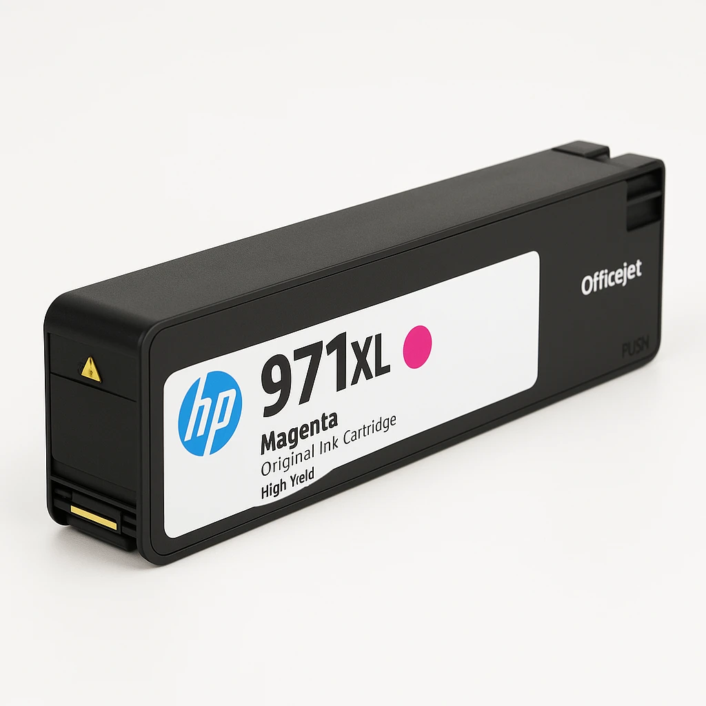 HP 971XL - 80.5 ml - Alto rendimiento - magenta - original - Officejet - cartucho de tinta - para Officejet Pro X451dn, X451dw, X476dn MFP, X476dw MFP, X551dw, X576dw MFP