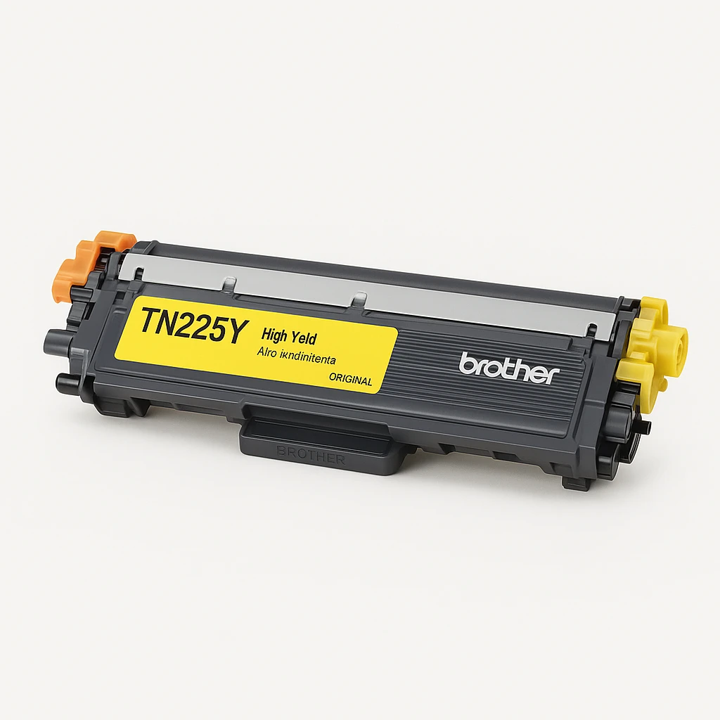 Brother TN225Y - Alto rendimiento - amarillo - original - cartucho de tóner - para Brother HL-3140, HL-3170, HL-3180, MFC-9130, MFC-9330, MFC-9340