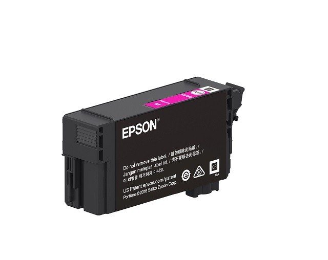 Epson T41P - 350 ml - gran capacidad - magenta - original - blíster con alarmas de RF/acústica - cartucho de tinta - para SureColor T3470, T5470, T5470M