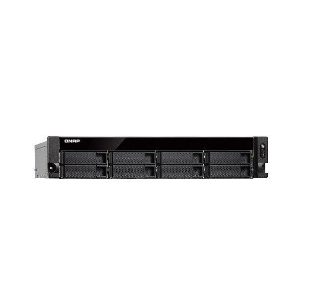 QNAP TS-883XU-RP - Servidor NAS - 8 compartimentos - montaje en bastidor - SATA 6Gb/s - RAID RAID 0, 1, 5, 6, 10, 50, JBOD, 5 Hot Spare, intercambio en caliente 6, 60, conexión en caliente de