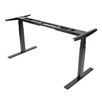 Tripp Lite Sit Stand Adjustable Electric Desk Base for Standing Desk Black - Base de mesa - ajuste de la altura eléctrico - negro base