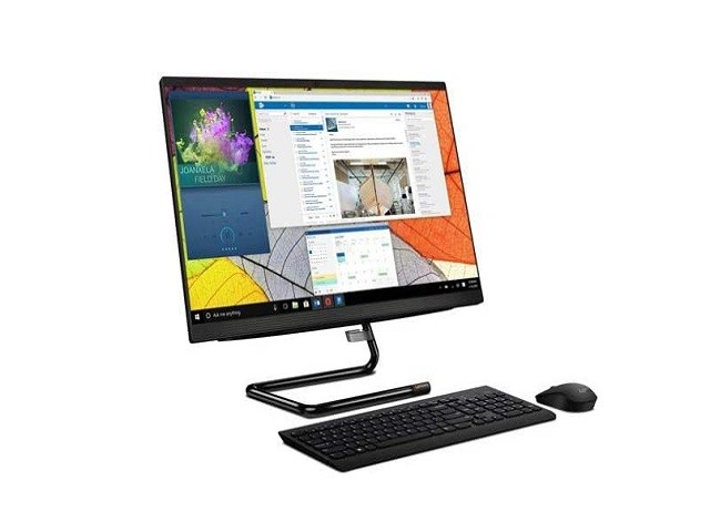 Lenovo - All-in-one - Intel Core i3 I3-8145U / 2.1 GHz - 4 GB DDR4 SDRAM - 1.128 TB HDD - 21.5" - Intel HD Graphics - Windows 10 Home - Arctic white - Spanish