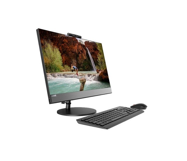 Lenovo - All-in-one - Intel Core i5 I5-8265U / 1.6 GHz - 4 GB DDR4 SDRAM - 1.128 TB HDD - 21.5" - Intel HD Graphics - Windows 10 Home - All black - Spanish