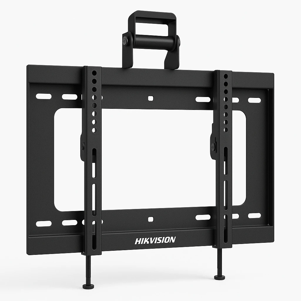 Hikvision DS-DN4601W - Componente para montaje (abrazadera) - para pantalla LCD - acero SPCC - negro - interfaz de montaje: 600 x 400 mm - se puede instalar en la pared - para Hikvision DS-D2