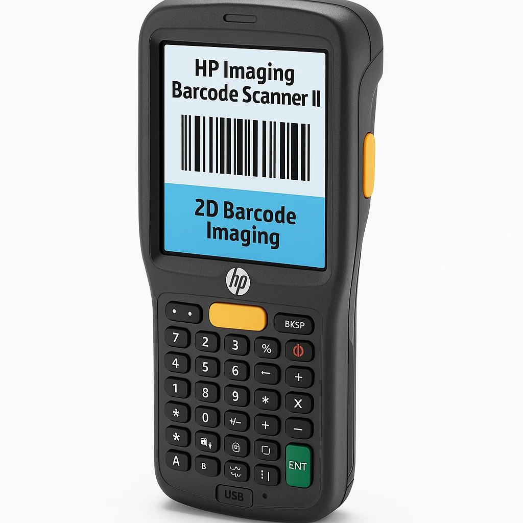 HP Imaging Barcode Scanner II - Escáner de código de barras - PDA - creador de imágenes 2D - descodificado - USB
