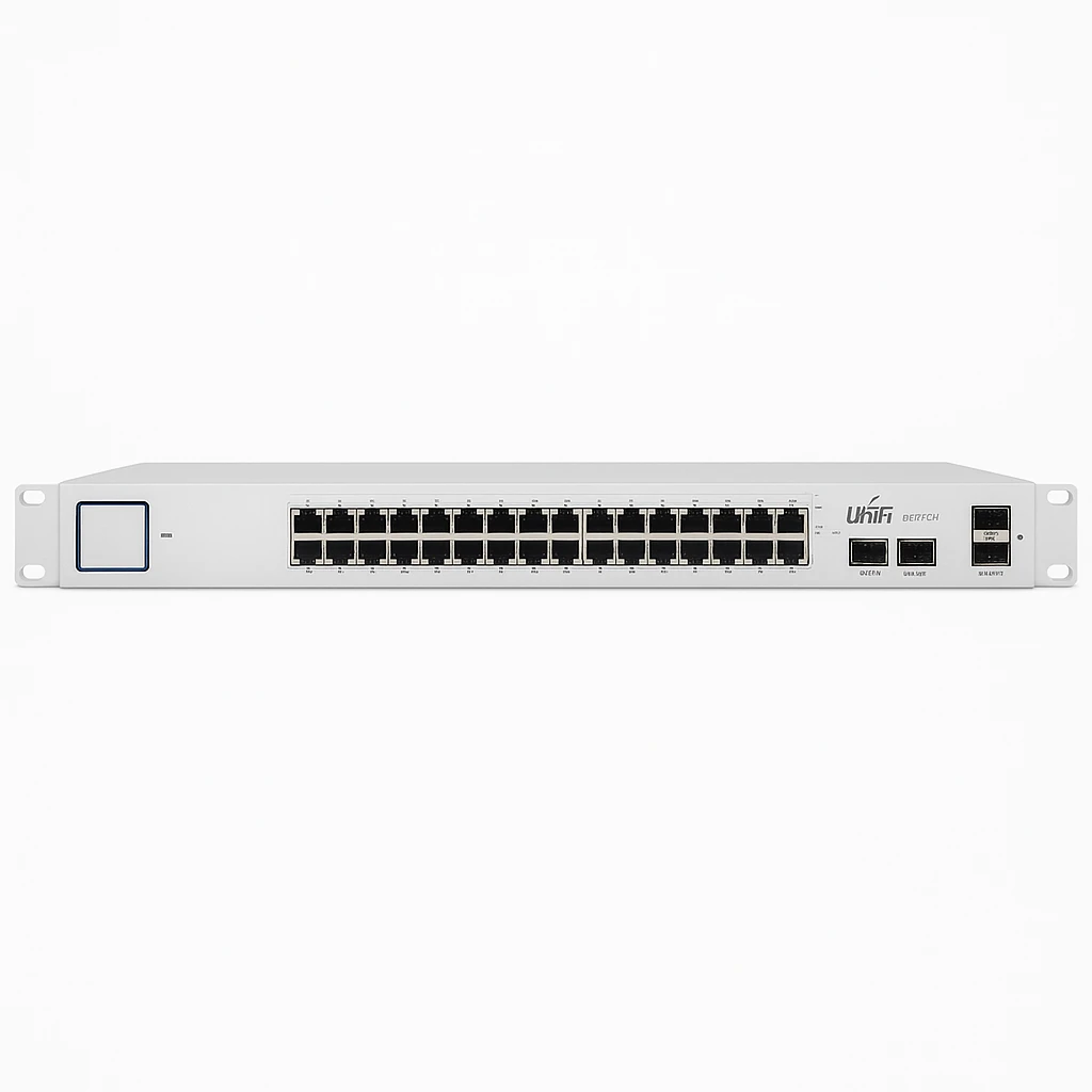 Ubiquiti UniFi Switch USW-PRO-48-POE - Conmutador - Gestionado - 48 x 10/100/1000 (40 PoE+, 8 PoE++) + 4 x 10Gb Ethernet SFP+ - montaje en rack - PoE++ (600 W) - CA 120/230 V / DC 11,5/52 V