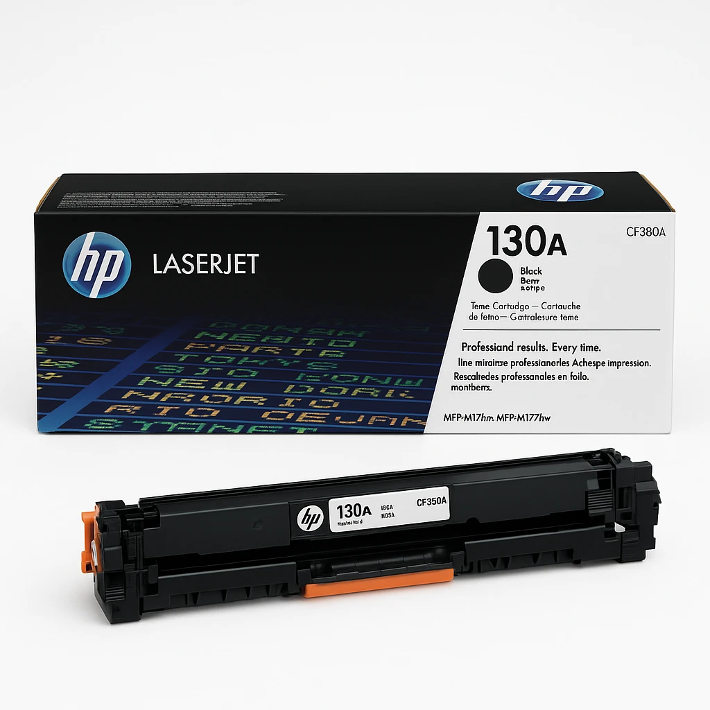 HP 130A - Negro - original - LaserJet - cartucho de tóner (CF350A) - para Color LaserJet Pro MFP M176n, MFP M177fw
