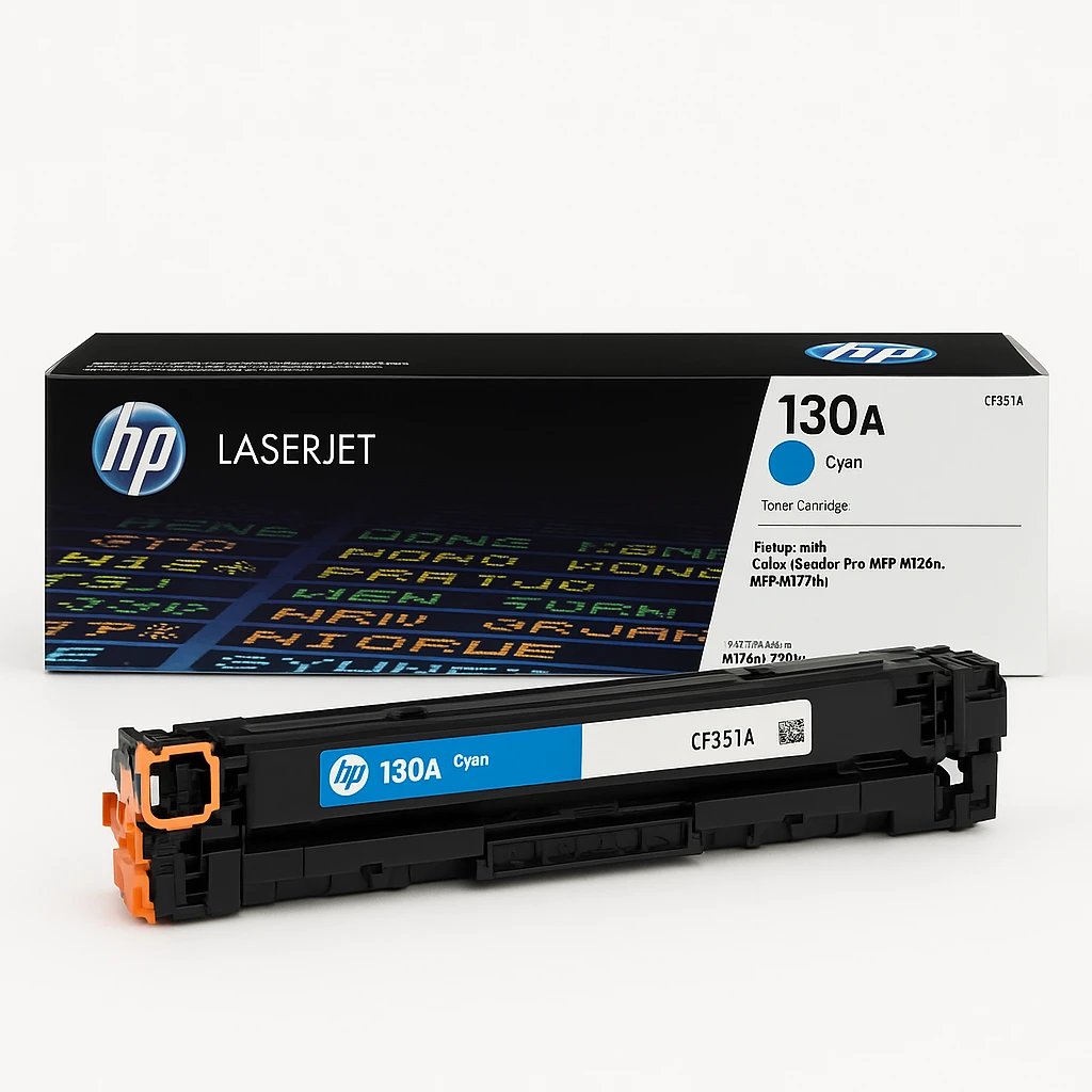 HP 130A - Cián - original - LaserJet - cartucho de tóner (CF351A) - para Color LaserJet Pro MFP M176n, MFP M177fw