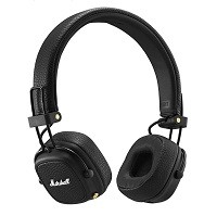Marshall Major III Bluetooth - Auriculares con diadema con micro - en oreja - Bluetooth - inalámbrico - negro