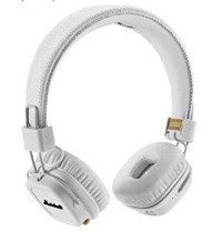 Marshall Major II Bluetooth - Auriculares con diadema con micro - en oreja - Bluetooth - inalámbrico - blanco