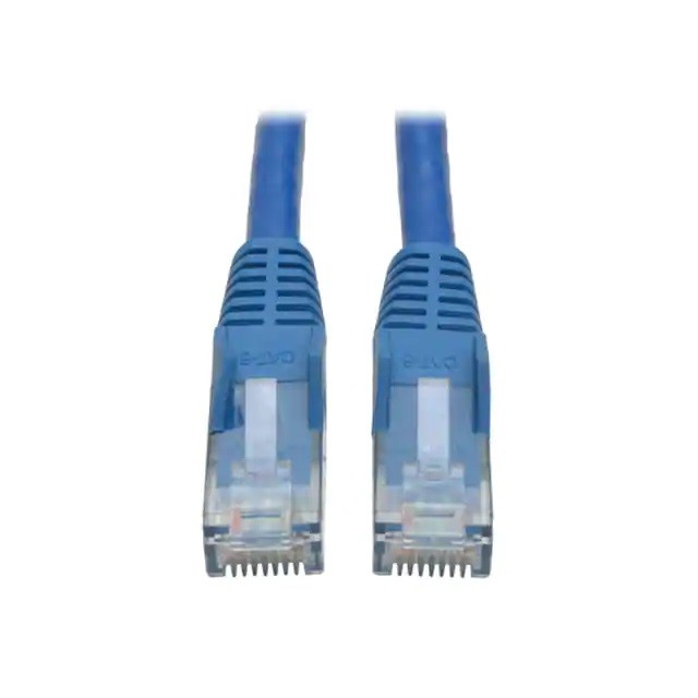 Tripp Lite 7ft Cat6 Gigabit Snagless Molded Patch Cable RJ45 M/M Blue 7' 50 Bulk Pack - Patch cable - RJ-45 (M) to RJ-45 (M) - 2.13 m - UTP - CAT 6 - molded, snagless, stranded - blue (pack o