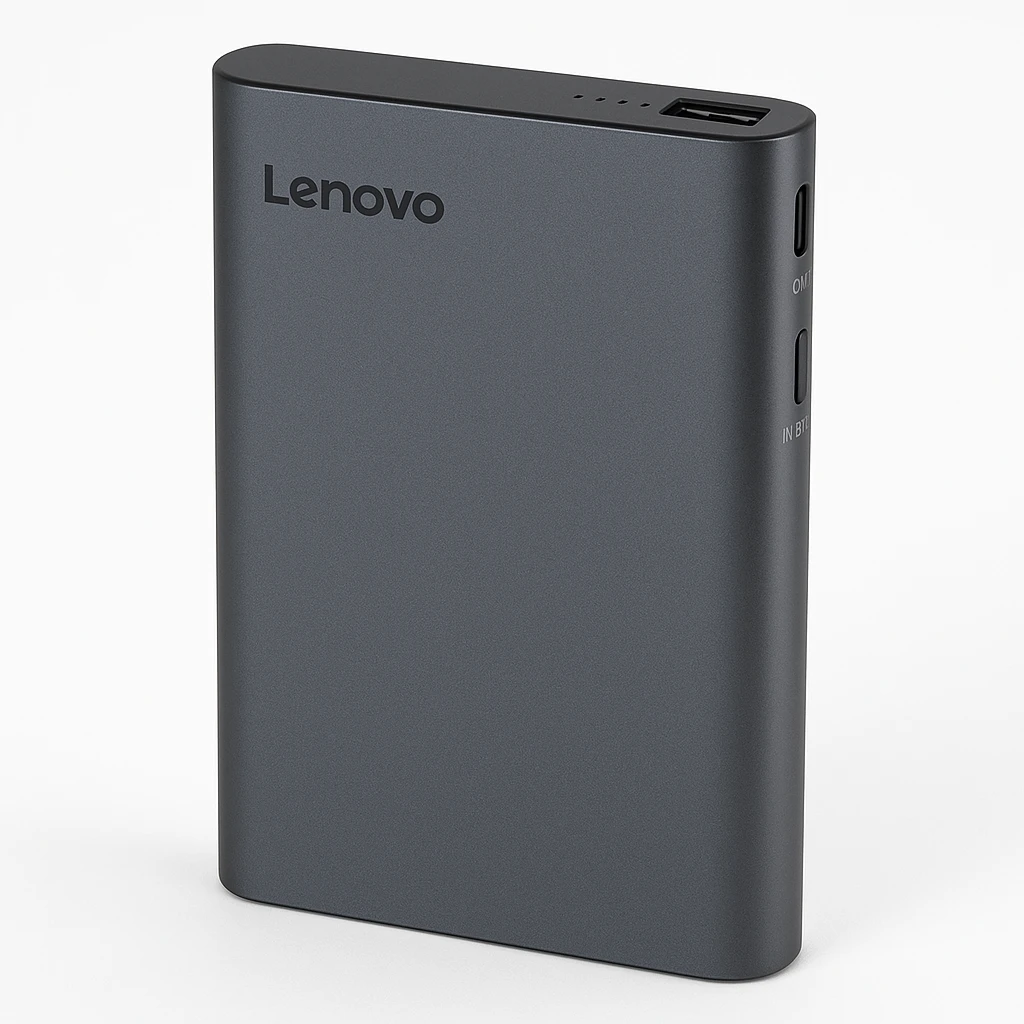 Lenovo Laptop Power Bank - Cargador portátil - 1 x baterías - 14000 mAh - 48 Wh - gun metal