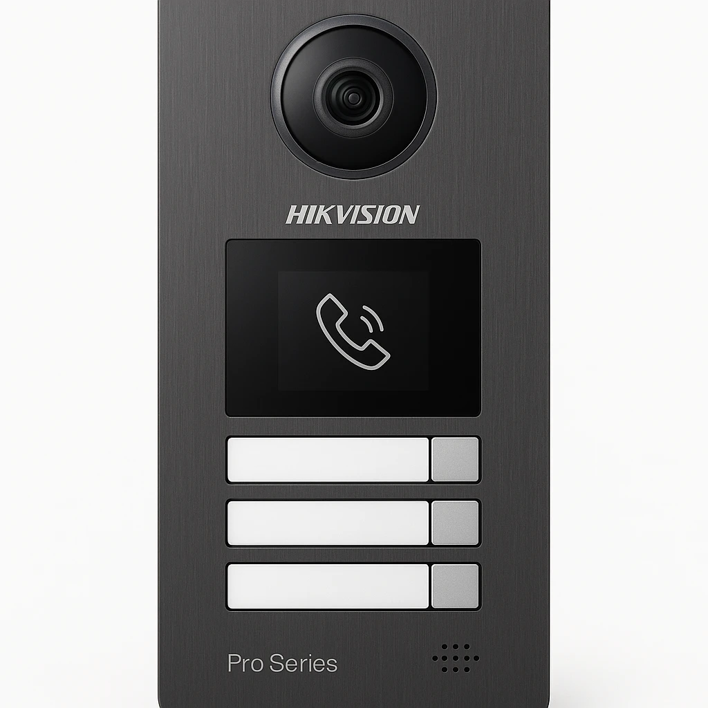 Hikvision Pro Series DS-KV8413-WME1 - Interfono IP - inalámbrico, cableado - Wi-Fi - 2.4 Ghz - 10/100 Ethernet