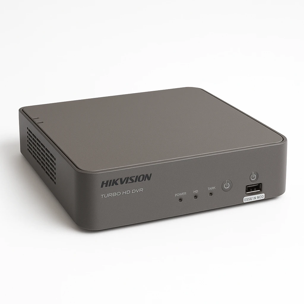 Hikvision Turbo HD DVR DS-7204HQHI-K1(S) - Unidad independiente de DVR - 4 canales - en red