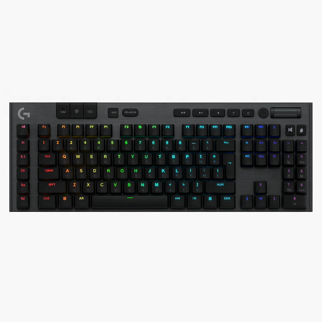 Logitech G915 LIGHTSPEED Wireless RGB Mechanical Gaming Keyboard - GL Tactile - Teclado - con retroiluminación - inalámbrico - Bluetooth, 2.4 GHz - interruptor: GL Tactile