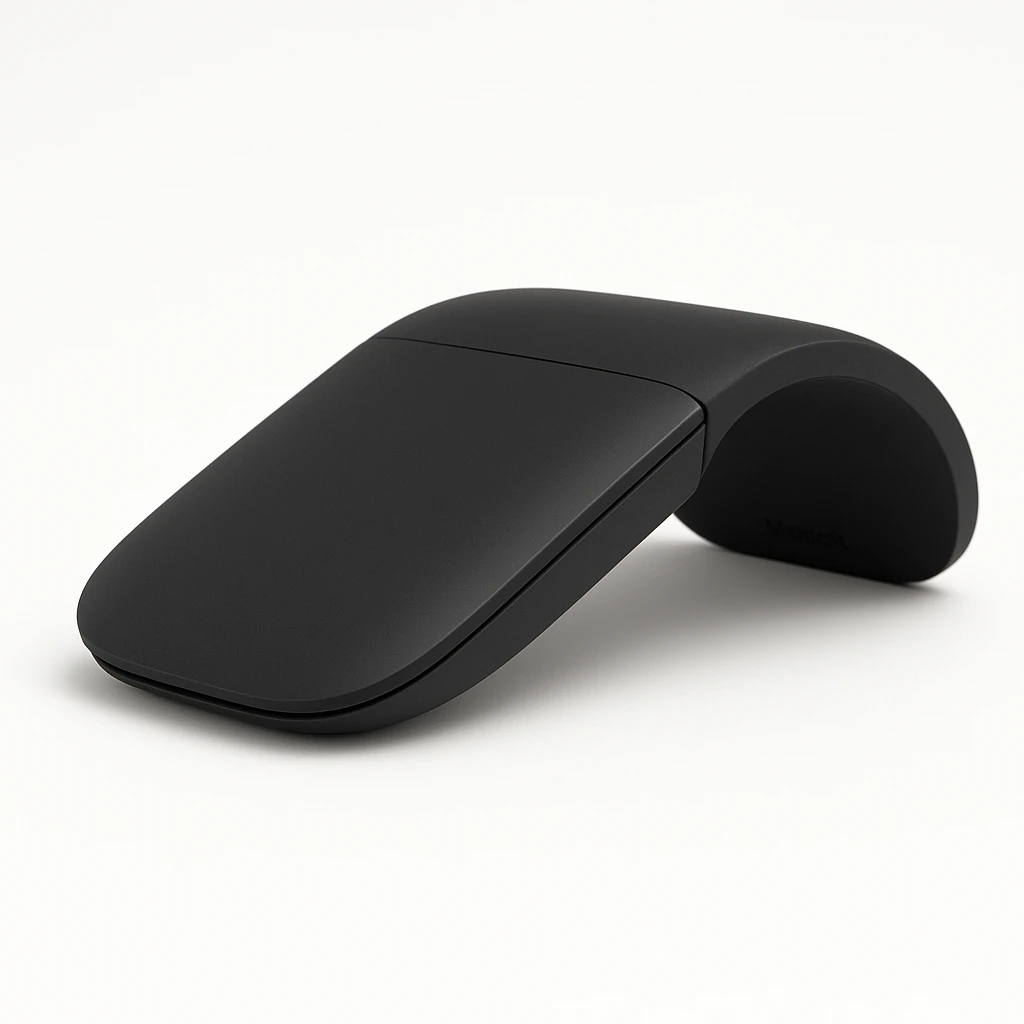 Microsoft Arc Mouse - Ratón - óptico - 2 botones - inalámbrico - Bluetooth 4.1 LE - negro