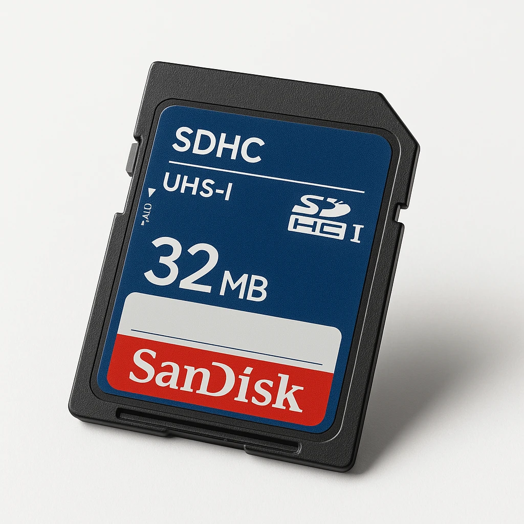 SanDisk - Flash memory card - SDHC UHS-I Memory Card - 32 MB