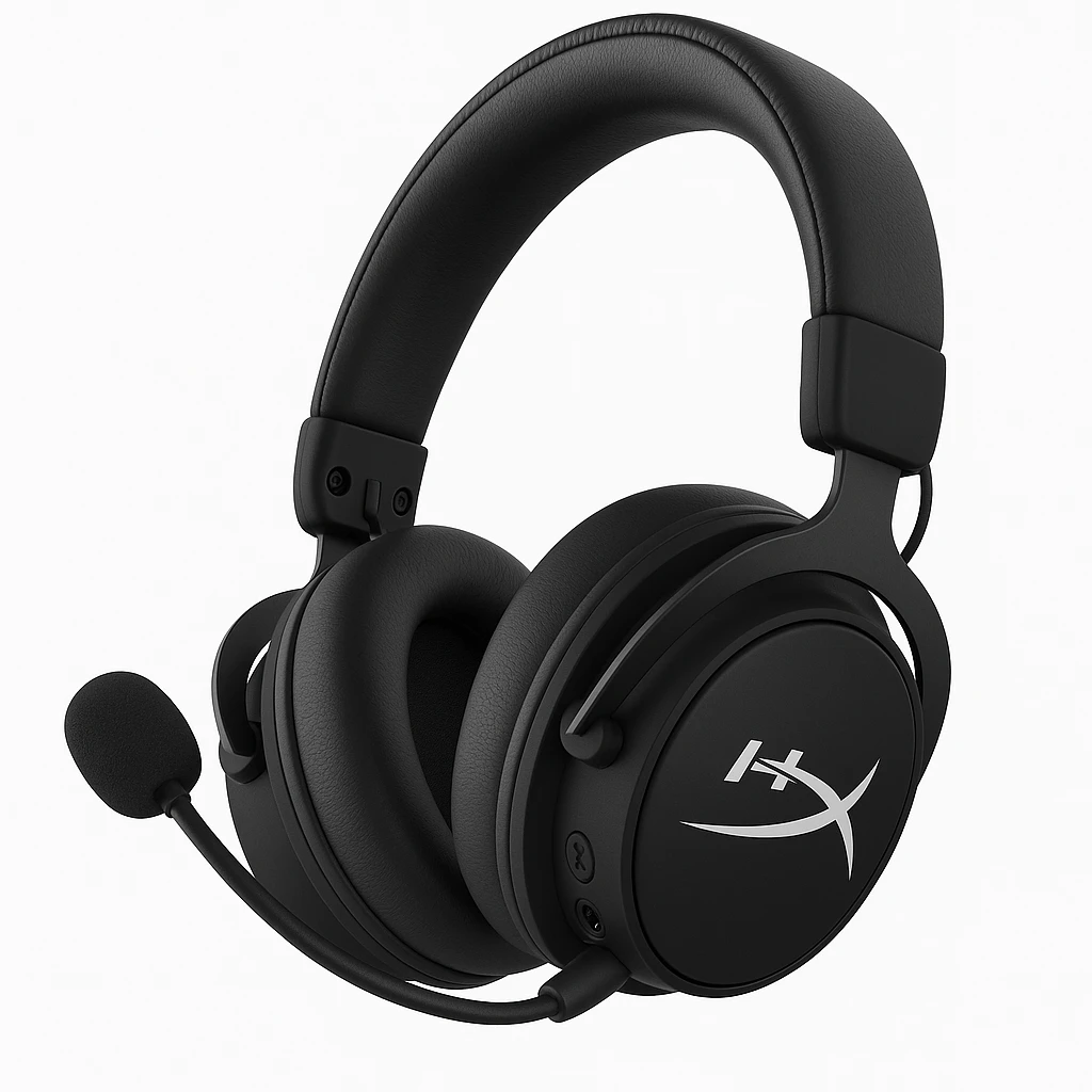 HyperX Cloud MIX - Auricular - tamaño completo - Bluetooth - inalámbrico, cableado - conector de 3,5 mm - negro