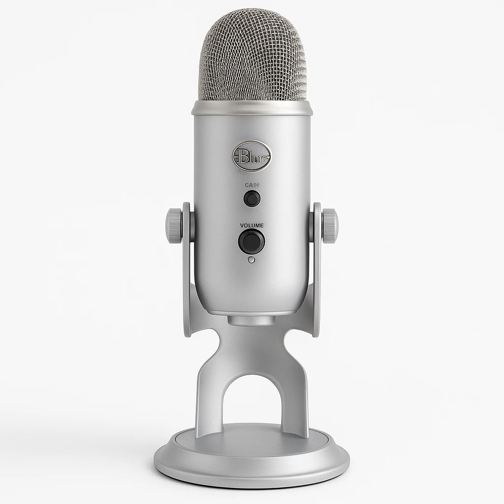 Blue Microphones Yeti - Micrófono - USB - plata