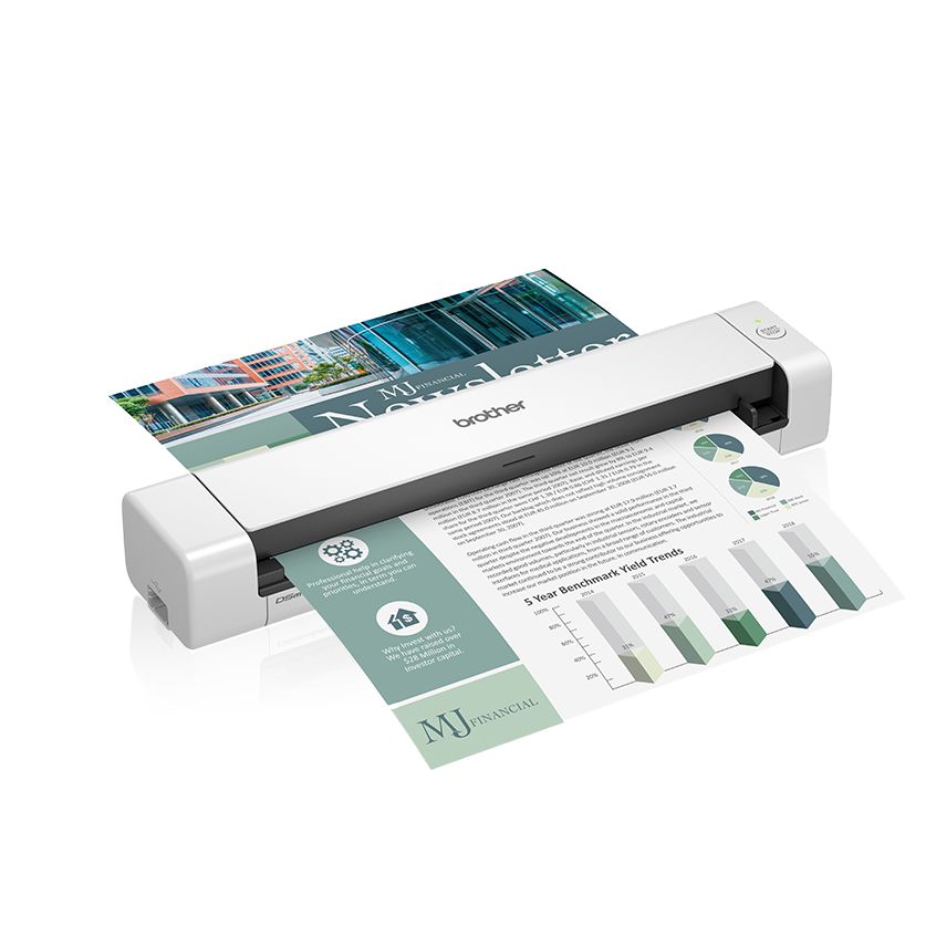 Brother DSmobile DS-740D - Escáner de alimentación en hoja - a dos caras - 215.9 x 1828.8 mm - 600 ppp x 600 ppp - USB 3.0