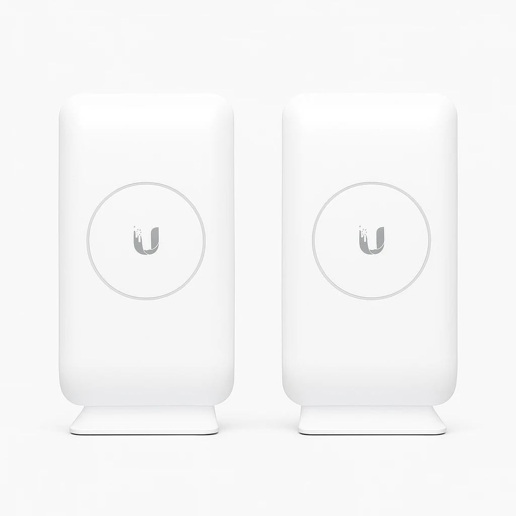 Ubiquiti UniFi Building-to-Building Bridge - Puente inalámbrico - 1GbE - Wi-Fi 5 - 802.11ad (WiGig) - 5 GHz, 60 GHz (paquete de 2)