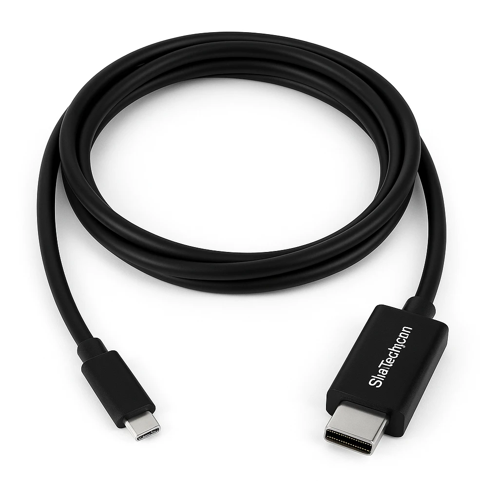 StarTech.com Cable Adaptador de 1,8m USB-C a Mini DisplayPort 4K 60Hz - Negro - Cable USB Tipo C a mDP - Cable de Vídeo USBC - Cable DisplayPort - 24 pin USB-C (M) a Mini DisplayPort (M) - US