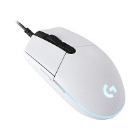 Logitech Gaming Mouse G203 LIGHTSYNC - Ratón - óptico - 6 botones - cableado - USB - blanco