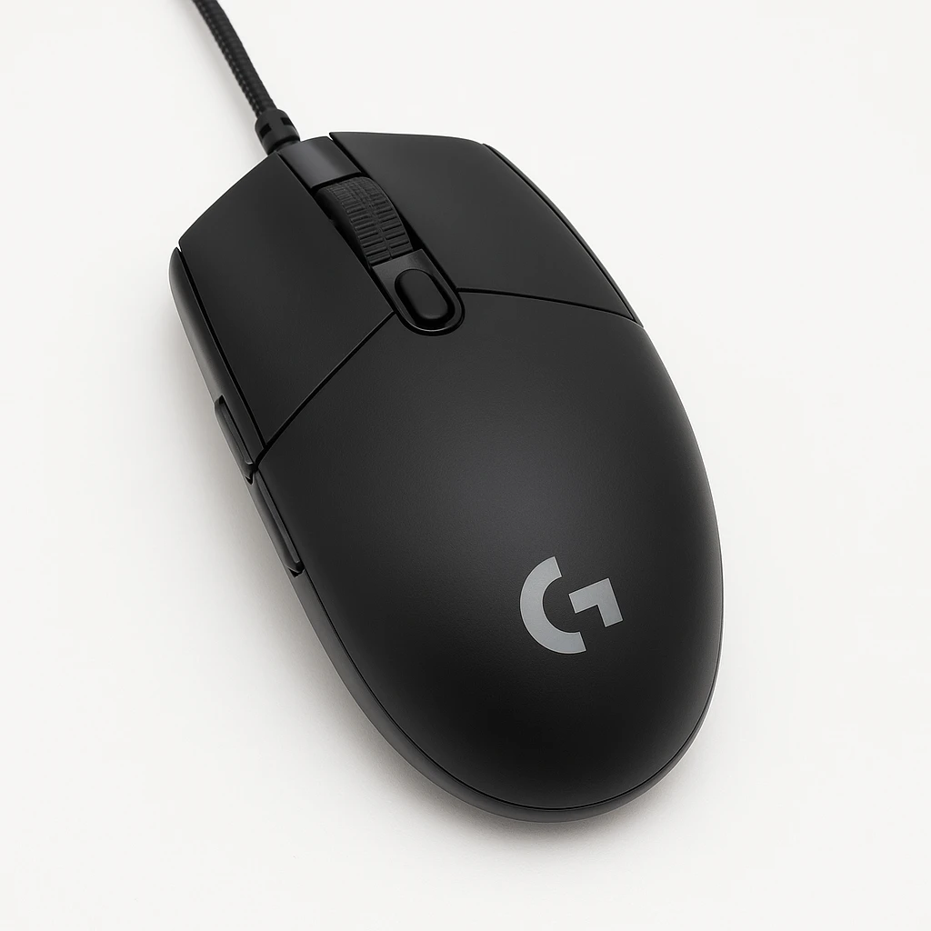 Logitech Gaming Mouse G203 LIGHTSYNC - Ratón - óptico - 6 botones - cableado - USB - negro