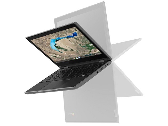 Lenovo - Chromebook - 11.6" - 1366 x 768 LCD - Touchscreen - AMD A4 A4-9120C - 4 GB DDR4 SDRAM - 32 GB SSD - Google Chrome OS - Black - Spanish - 1-year warranty